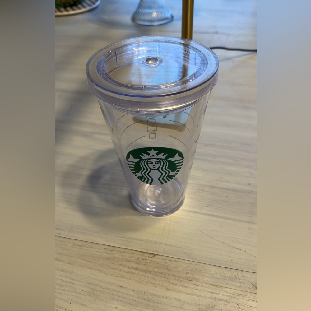 Starbucks  Logo 16oz Clear Tumbler